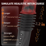 Tongue vibrator thurst sex machine