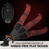Tongue vibrator thurst sex machine