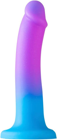 8'' dildo with heart-shaped suction cup