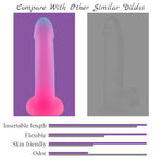 7'' Silicone Glowing Dildo