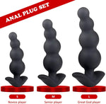 3PCS Silicone Anal Plugs