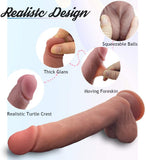 8.5'' Moving Skin Dildo