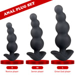 3PCS Silicone Anal Plugs